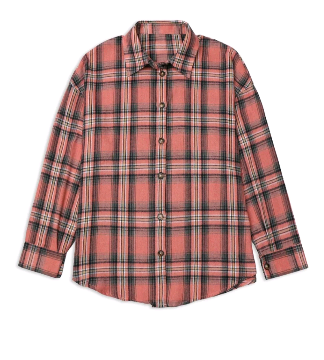 Homestead Flannel- Pink & Plaid