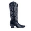 Cowgirl Boots: Nalenjandra Knee length- Black