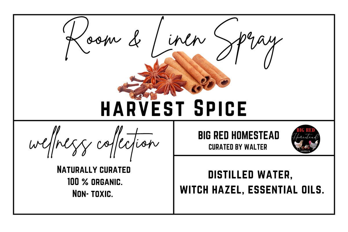 Room and linen spray - Harvest Spice